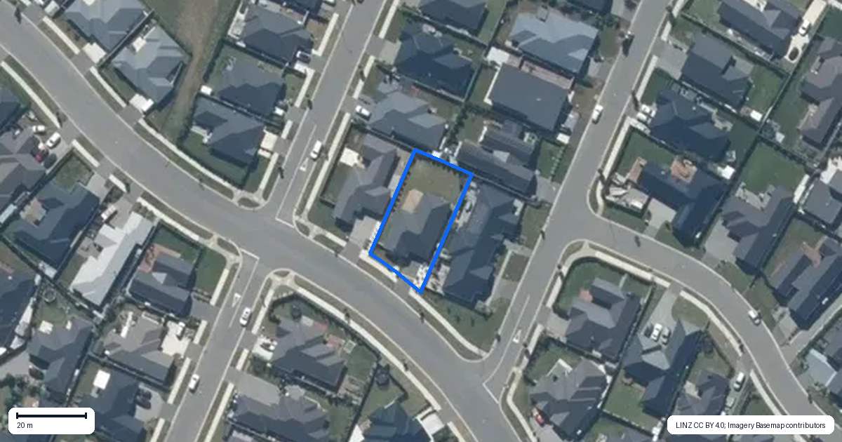 Property context map for 15 Whitehorn Drive, Lincoln