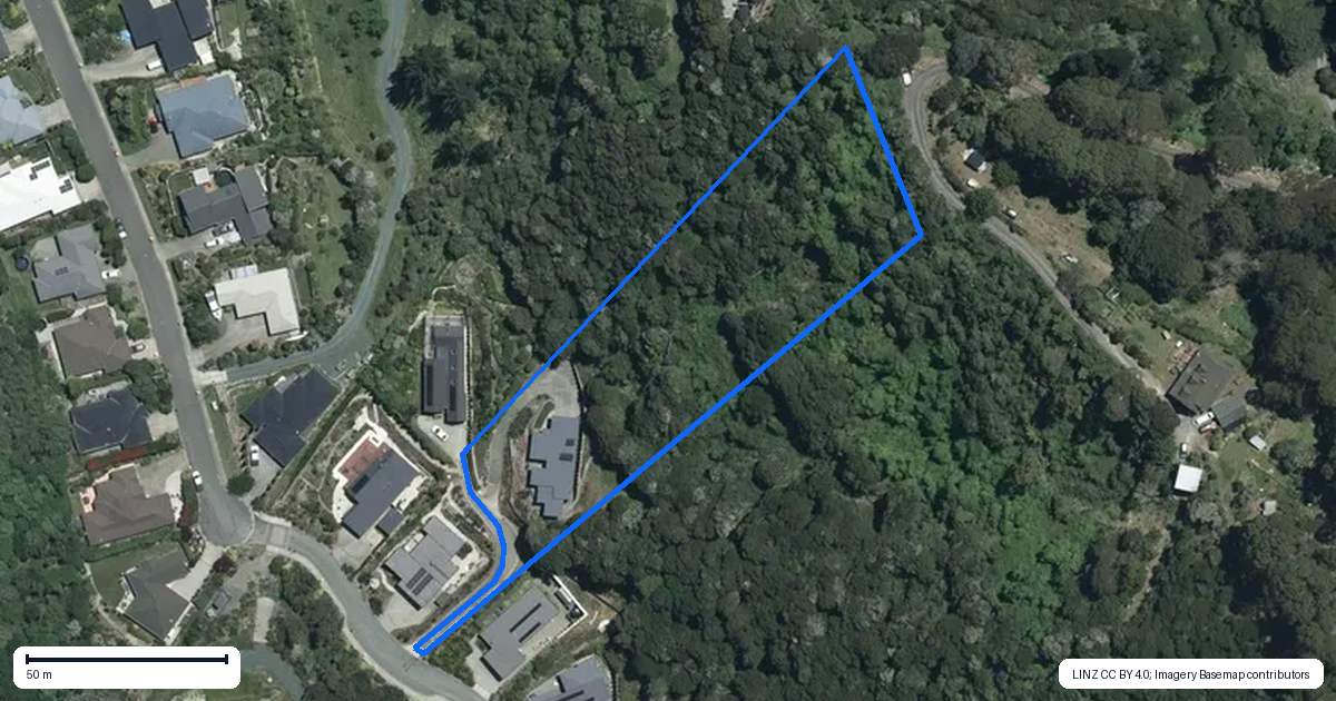 Property context map for 7 Koura Road, Atawhai, Nelson