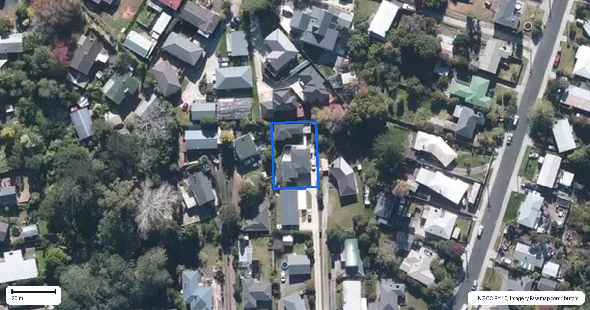 Property context map for 55A Chorley Avenue, Massey, Auckland