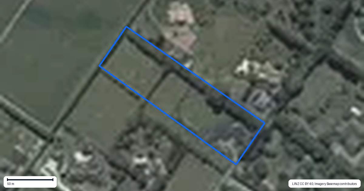 Property context map for 43 Kingcraft Drive, Prebbleton