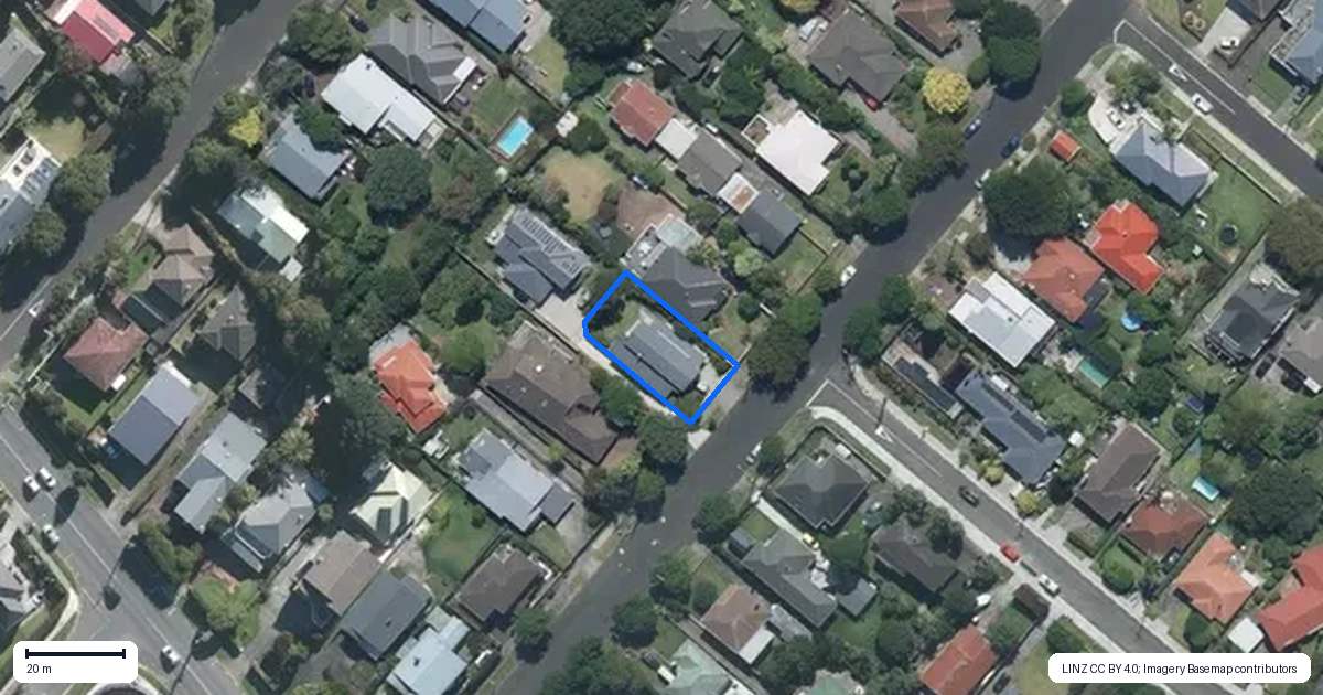Property context map for 6 La Veta Avenue, Mount Albert, Auckland