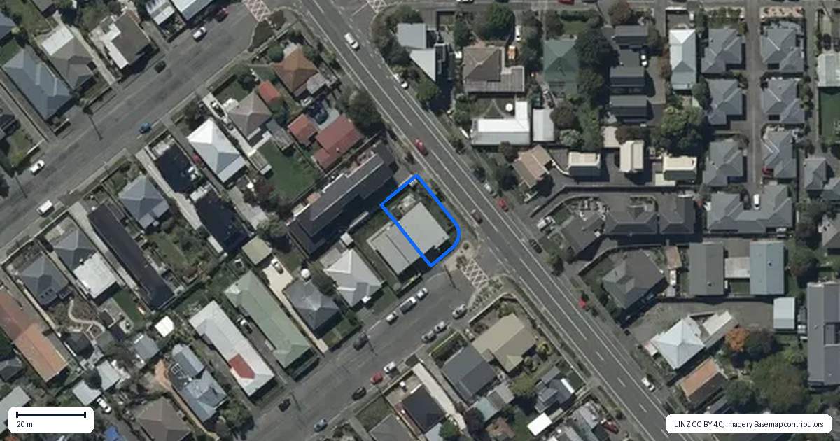 Property context map for 37 Strickland Street, Sydenham, Christchurch