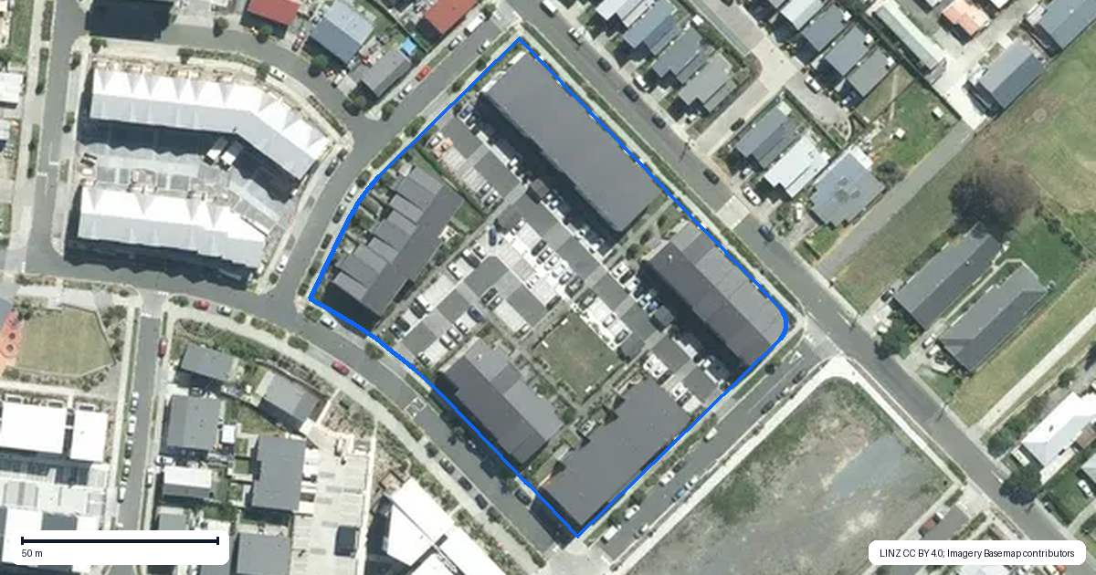 Property context map for 106/38C Fraser Avenue, Northcote, Auckland