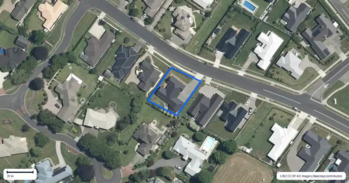 Property context map for 29 Kaimai Drive, Matamata