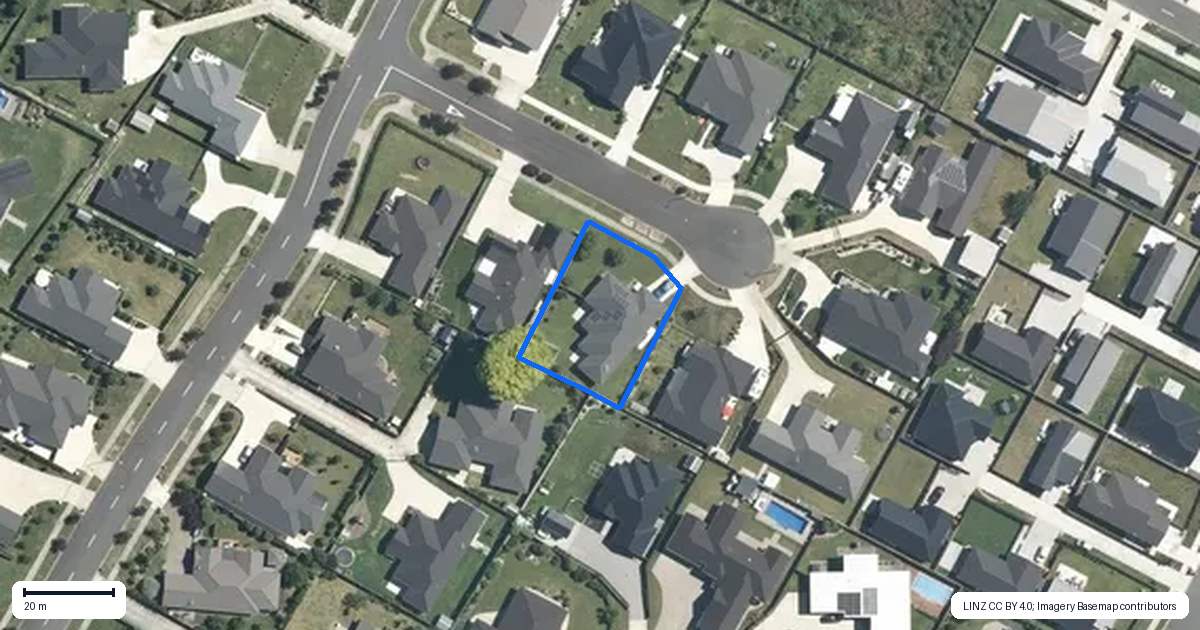 Property context map for 6 Gibbs Place, Matamata