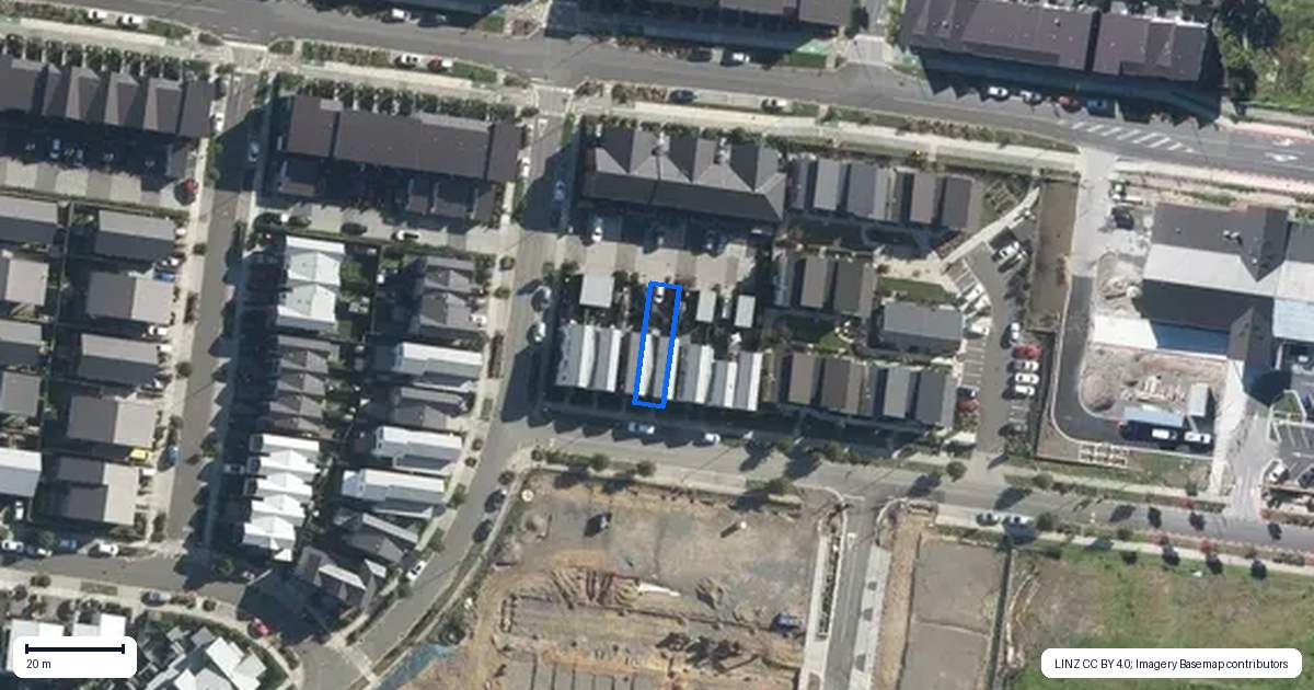 Property context map for 8 Kapia Road, Westgate, Auckland