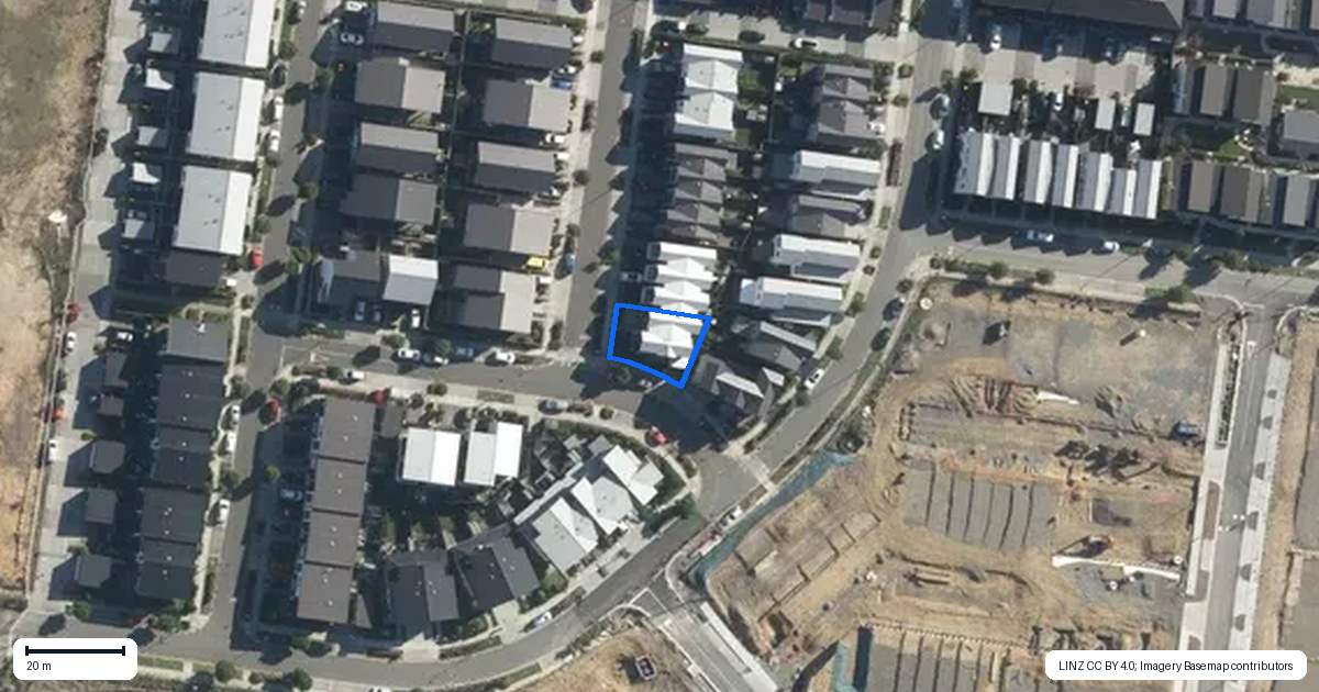 Property context map for 1 Wai Place, Westgate, Auckland