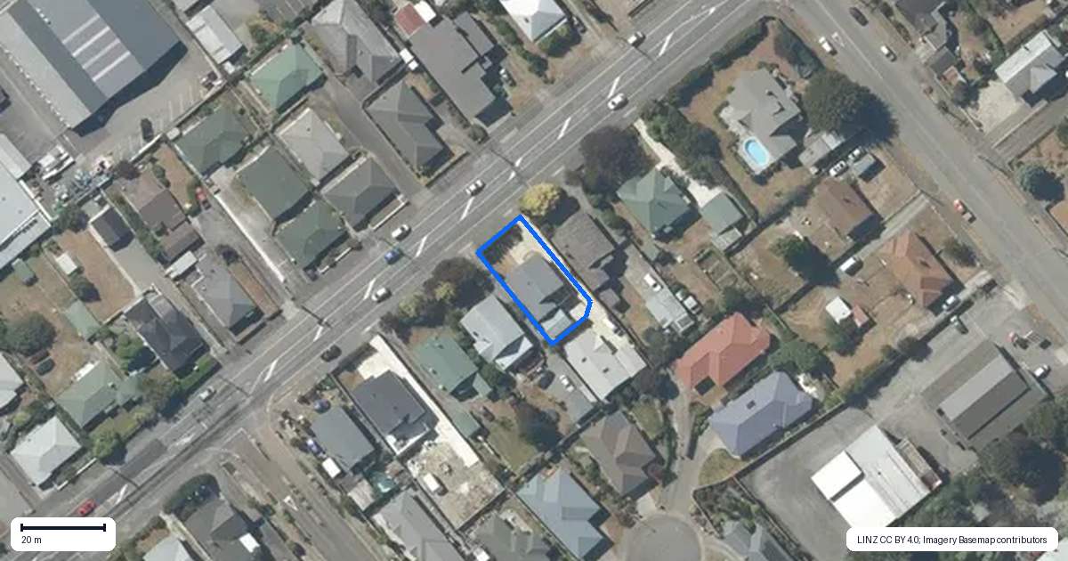 Property context map for 185 Dixon Street, Masterton
