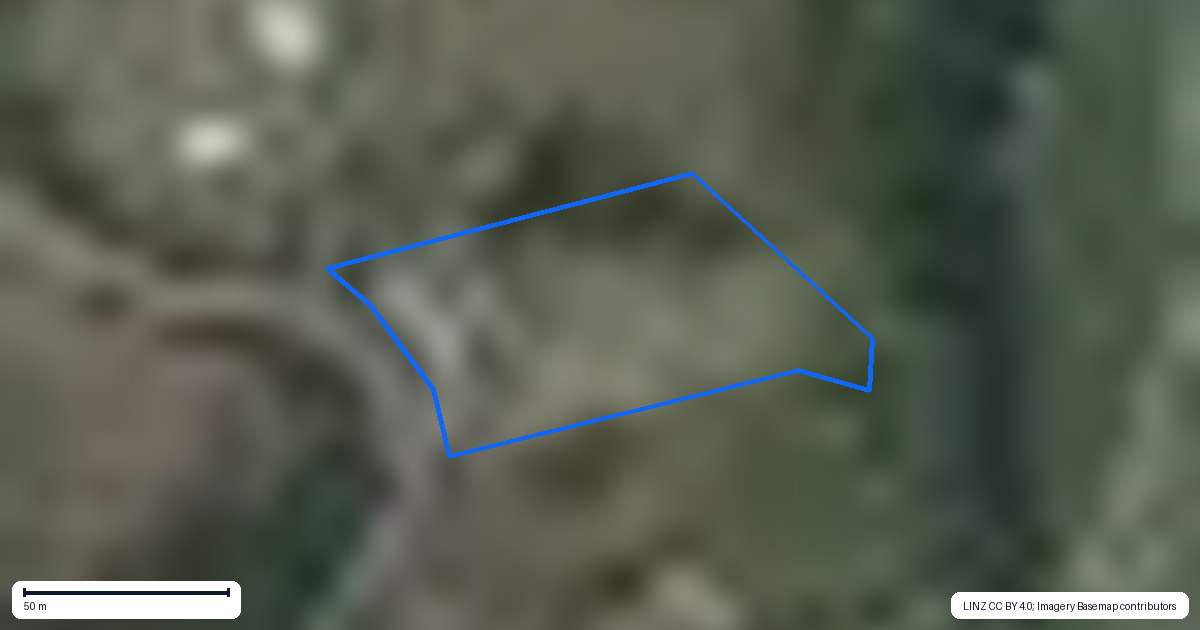 Property context map for 1132A Old North Road, Helensville