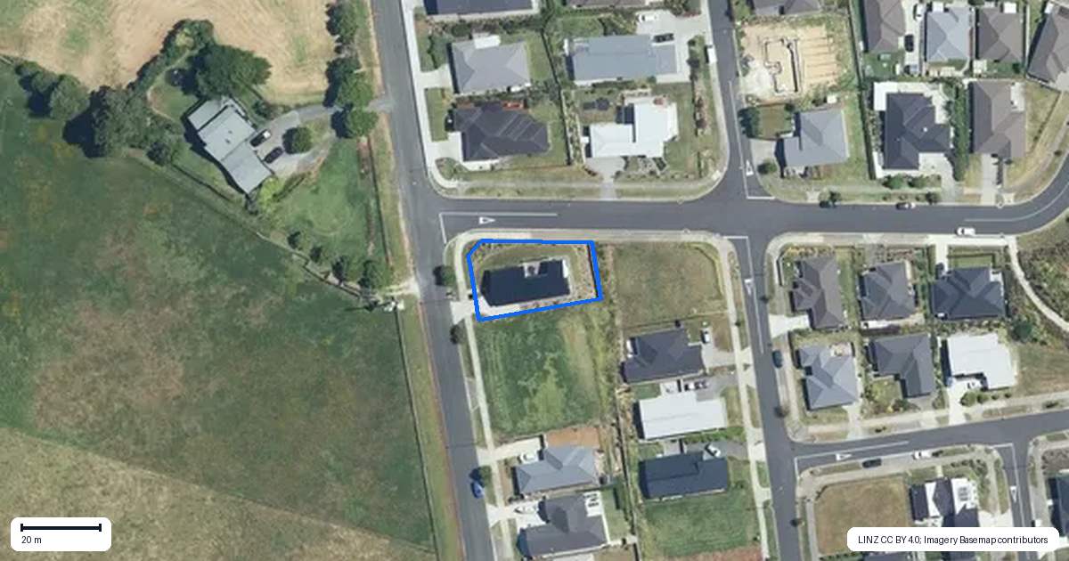 Property context map for 17 Mason Heights, Warkworth