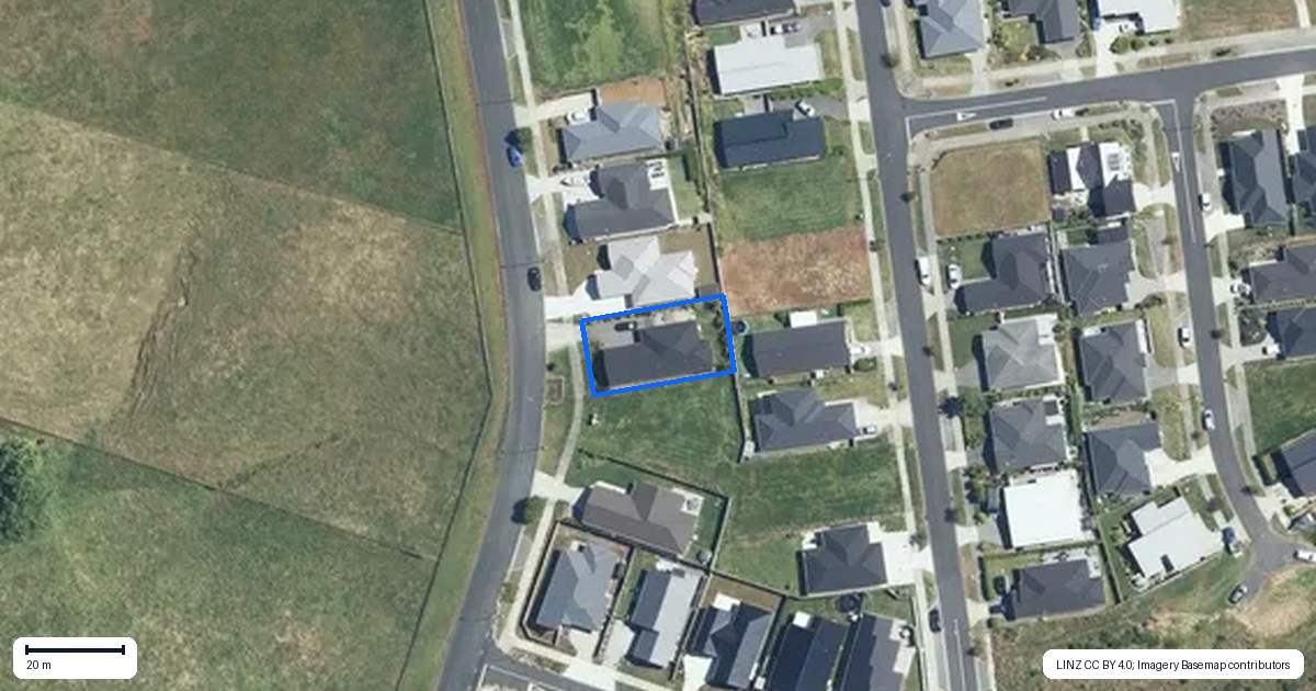 Property context map for 29 Mason Heights, Warkworth