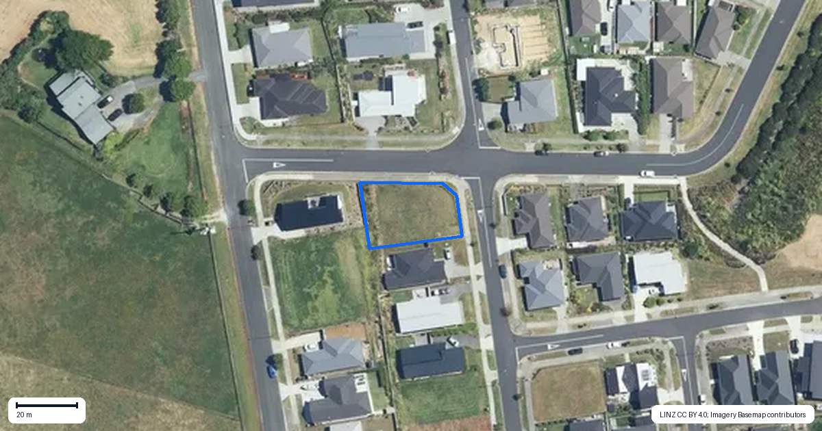Property context map for 34 Oliver Street, Warkworth