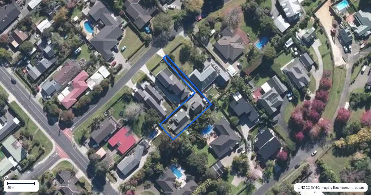 Property context map for 3B Shiloh Way, Greenhithe, Auckland