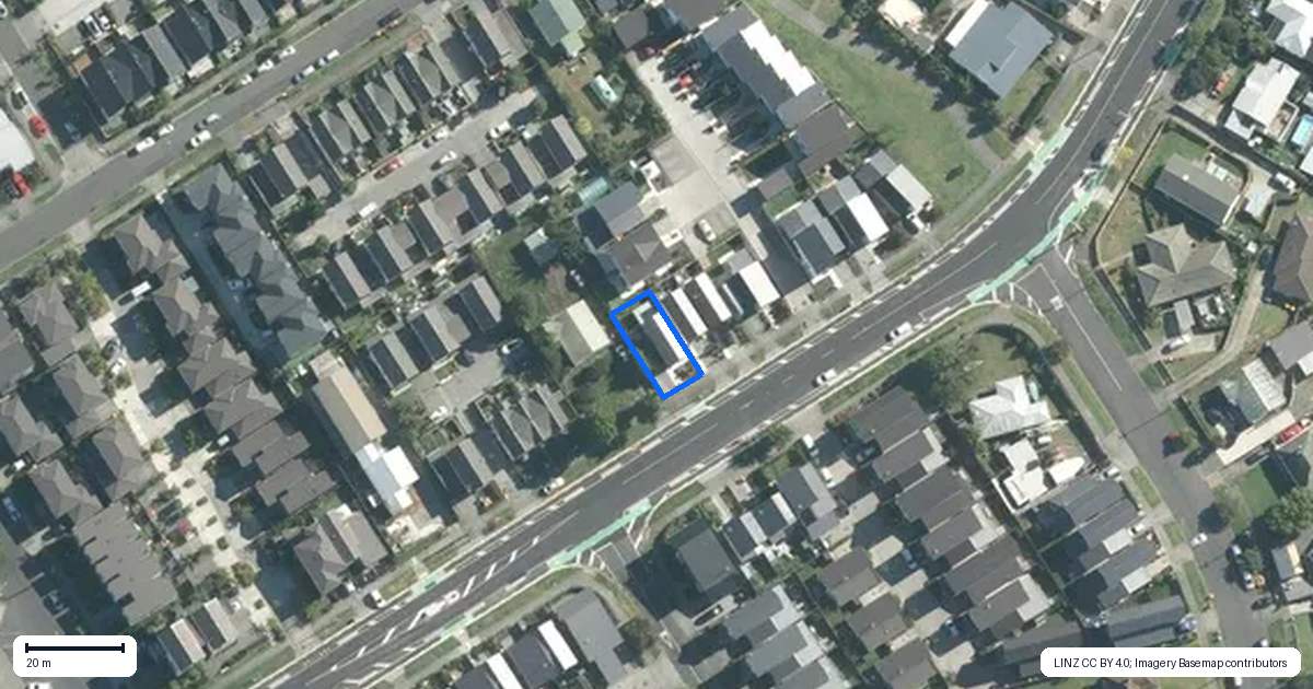 Property context map for 81 Taniwha Street, Wai o Taiki Bay, Auckland