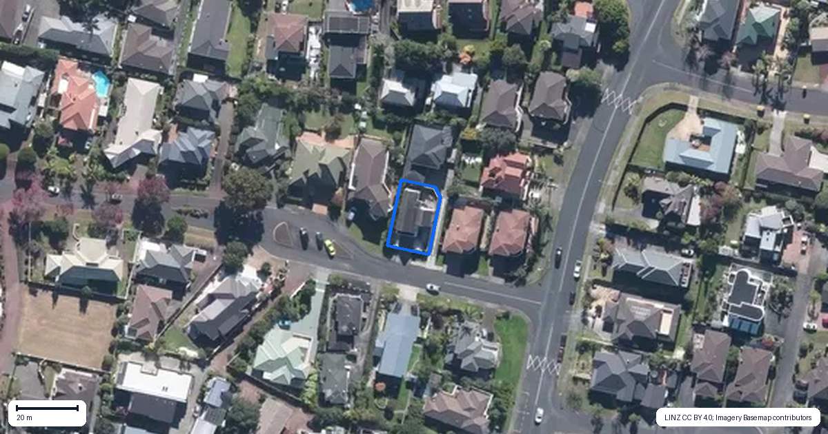 Property context map for 3 Bluefin Way, West Harbour, Auckland