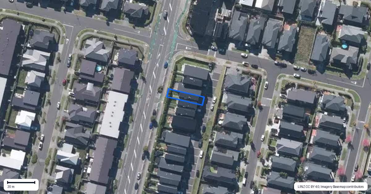 Property context map for 126 Totara Road, Whenuapai, Auckland
