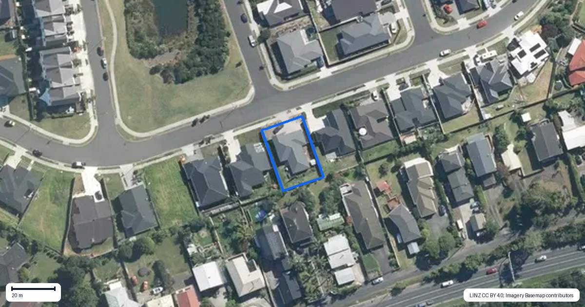 Property context map for 43 Symes Drive, Red Beach, Whangaparaoa