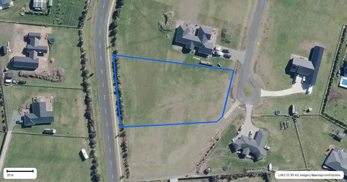 Property context map for 6 Ribbonwood Lane, Kinloch, Taupo