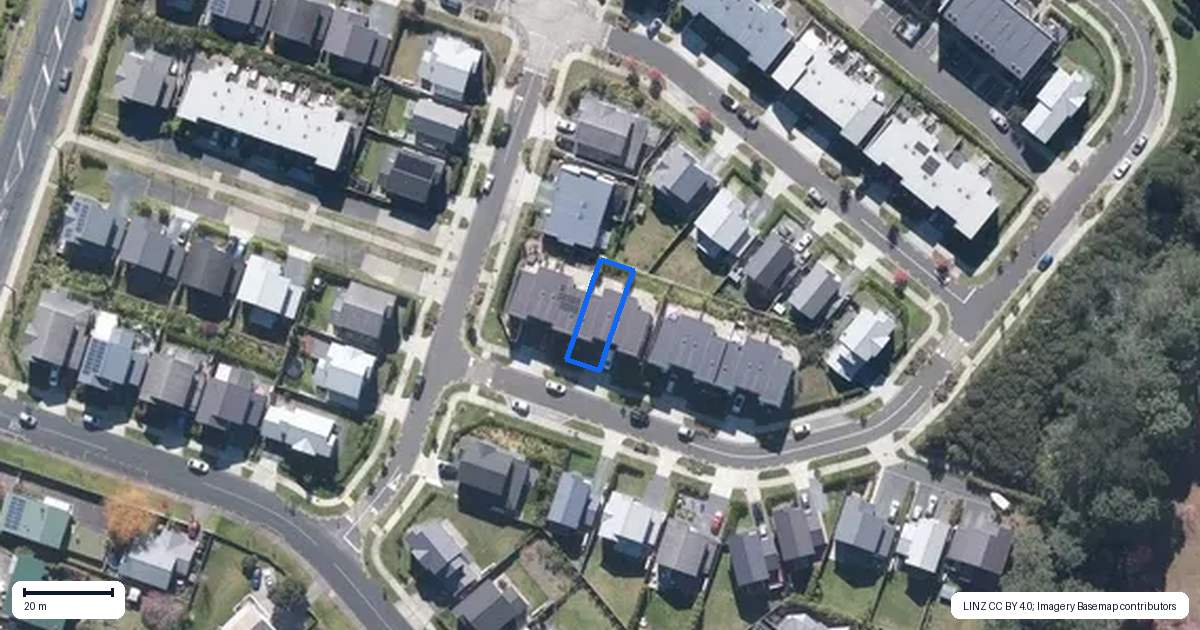 Property context map for 68 Manutewhau Road, Massey, Auckland