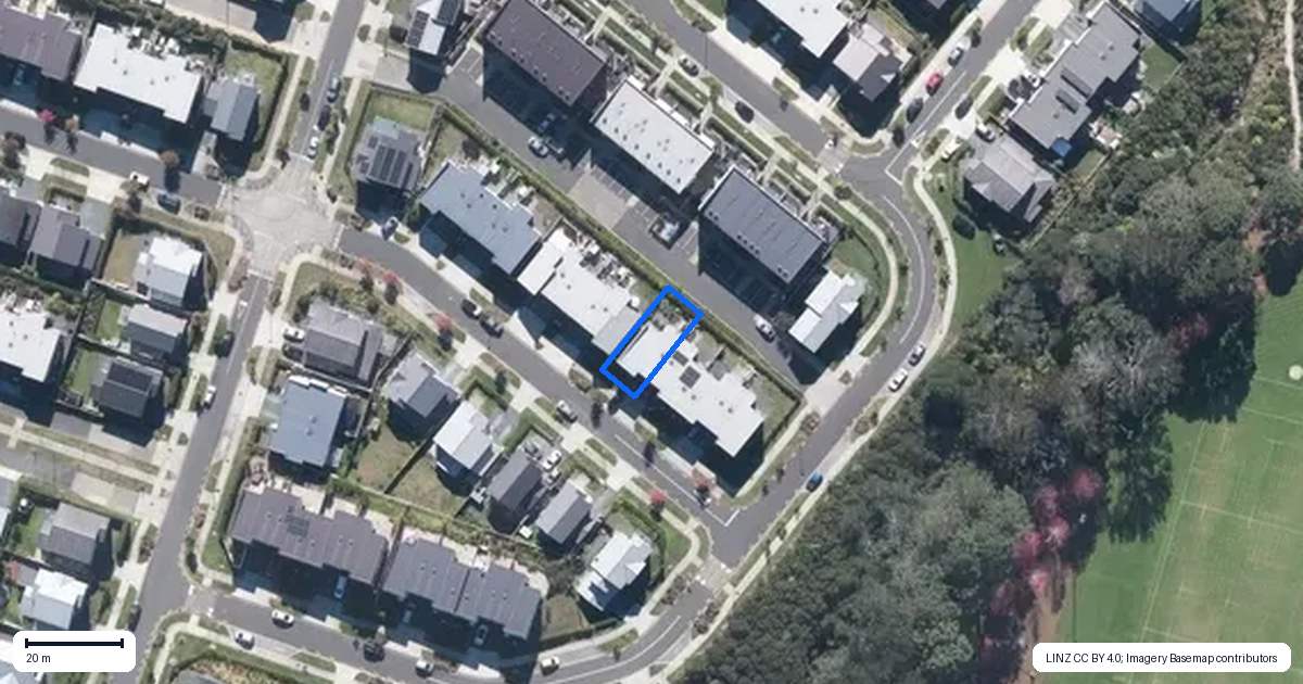 Property context map for 39 Ambar Ridge Avenue, Massey, Auckland