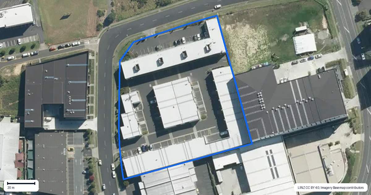 Property context map for 25/3 Oracle Drive, Albany, Auckland