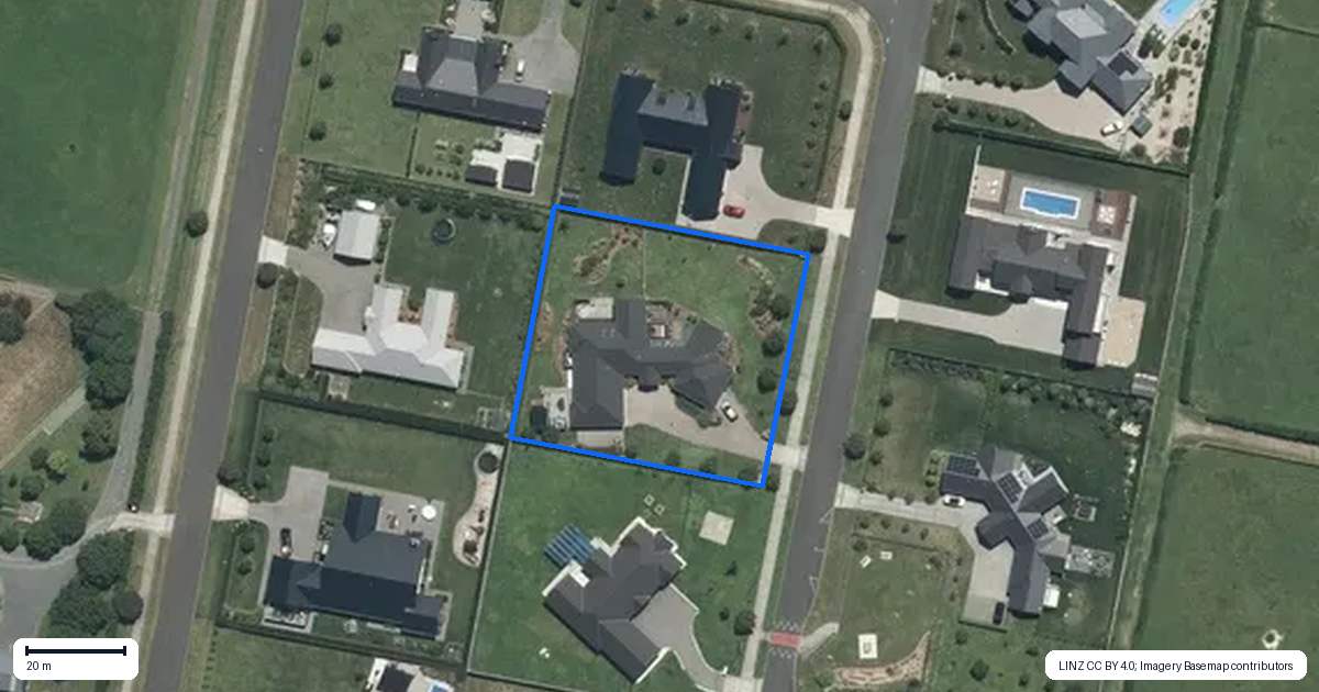 Property context map for 56 Whare Marama Drive, Leamington, Cambridge