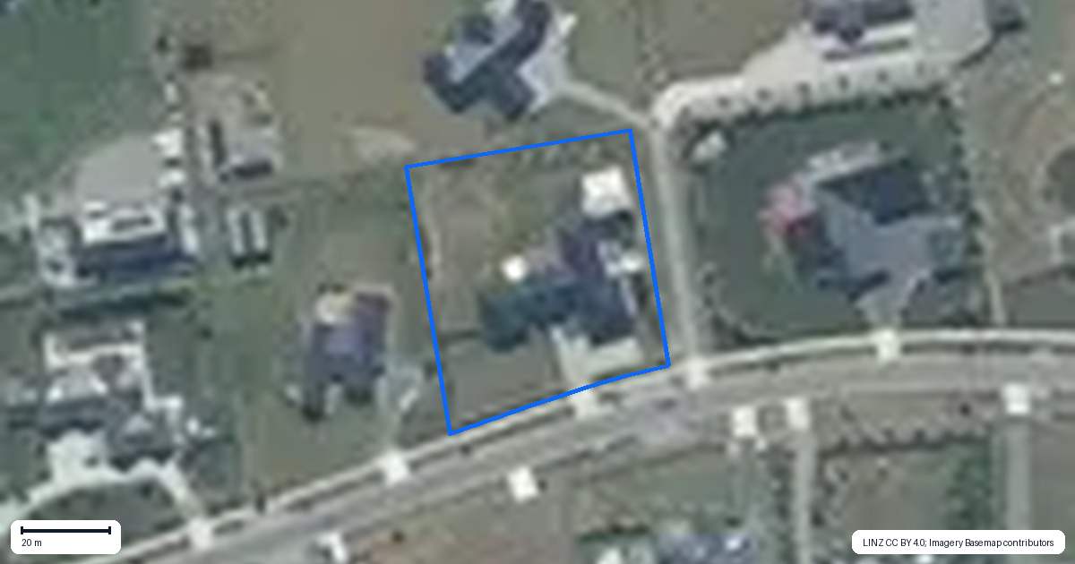 Property context map for 76 Verdeco Boulevard, Lincoln