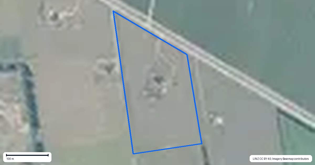 Property context map for 153 Innes Road, Amberley