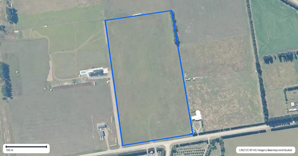 Property context map for 66 Racecourse Road, Amberley