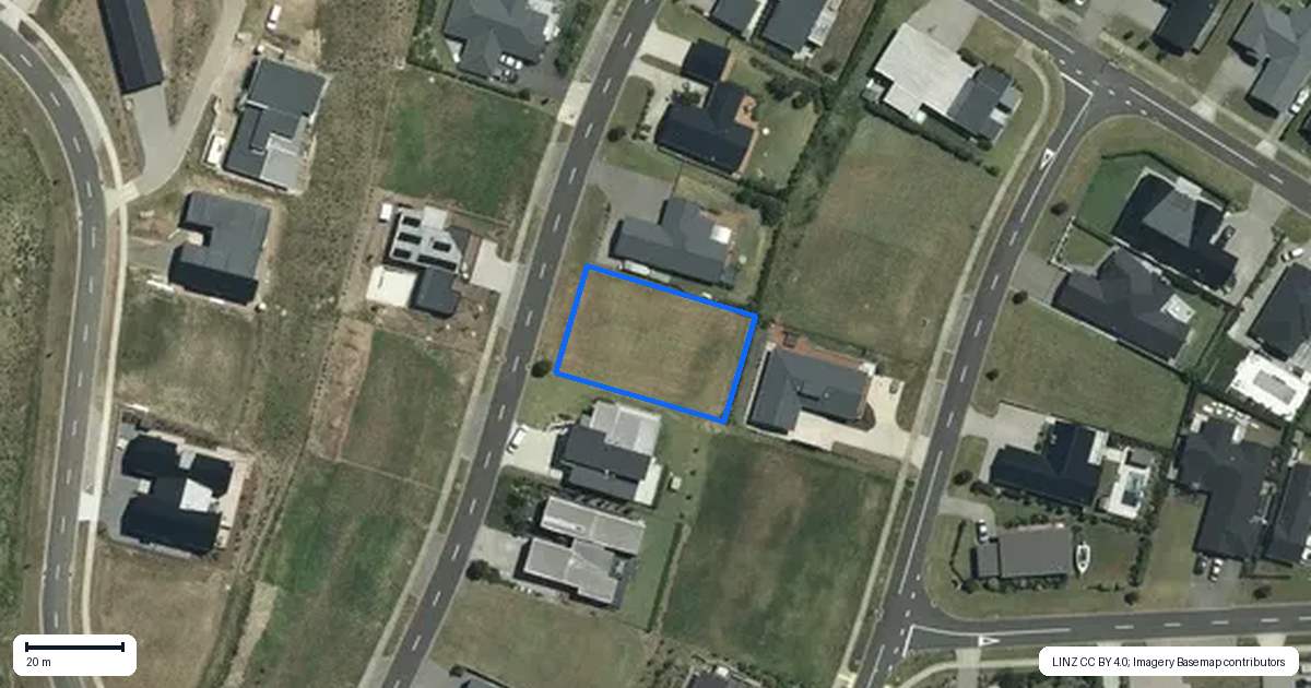 Property context map for 25 Ataahua Views Terrace, Wharekaho, Whitianga