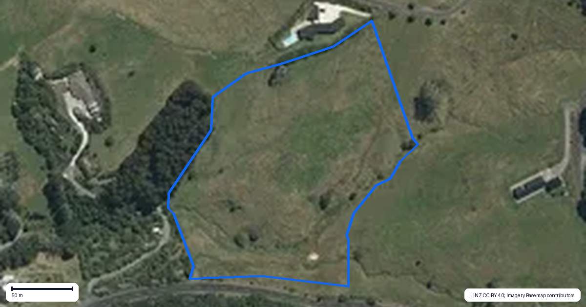 Property context map for 265 Maungakawa Road, Cambridge