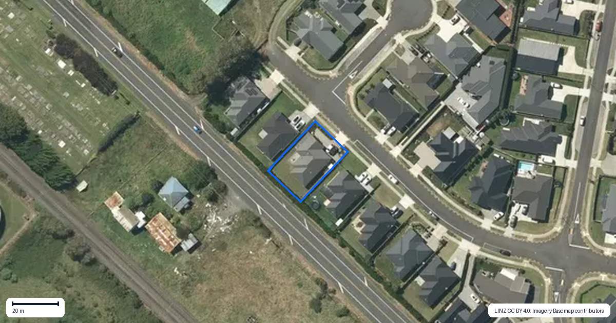 Property context map for 25 Rehua Drive, Ngaruawahia