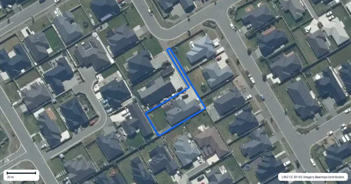 Property context map for 28 Nicolau Avenue, Rolleston