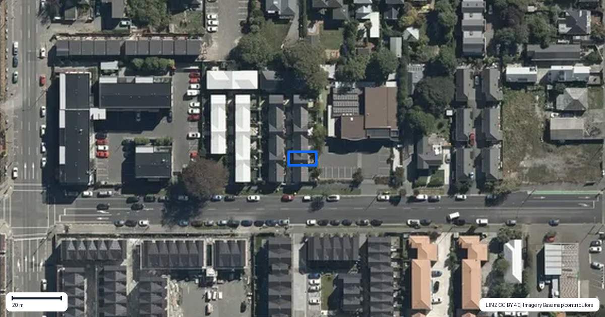 Property context map for 14/221 Armagh Street, Christchurch Central, Christchurch
