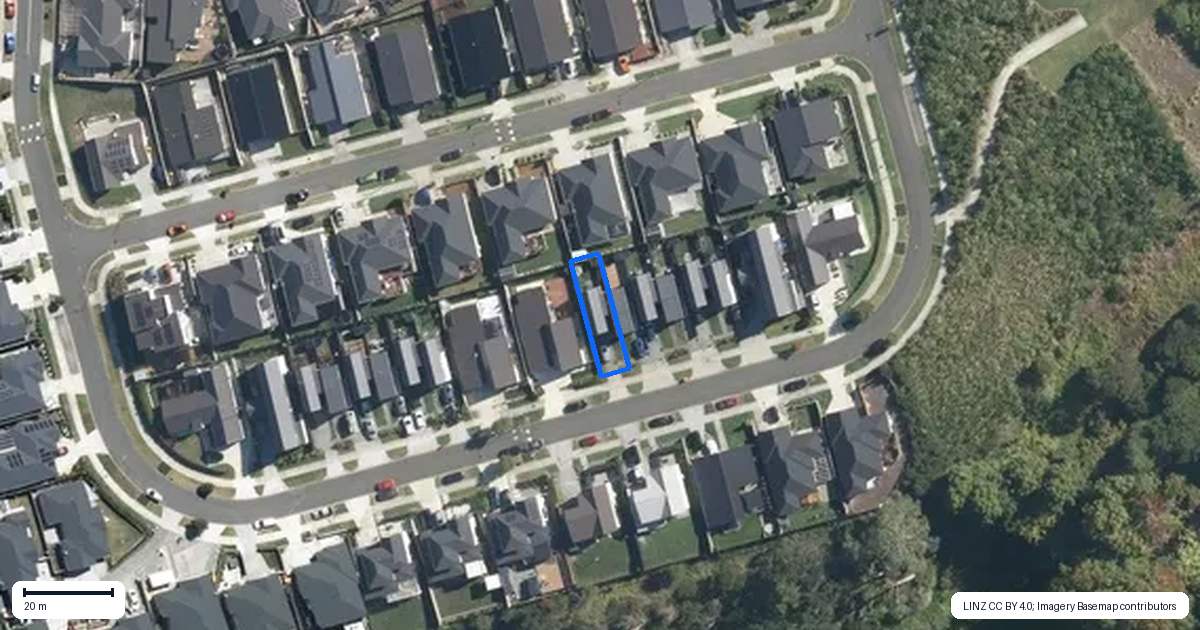 Property context map for 37 Patrick Rice Drive, Swanson, Auckland