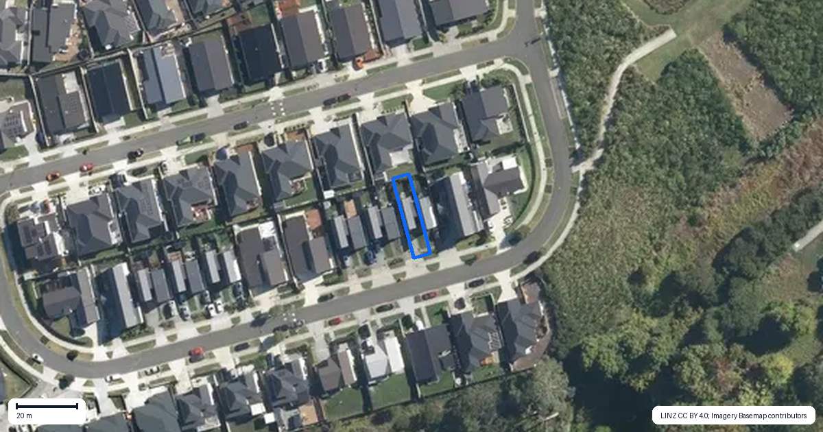 Property context map for 29 Patrick Rice Drive, Swanson, Auckland