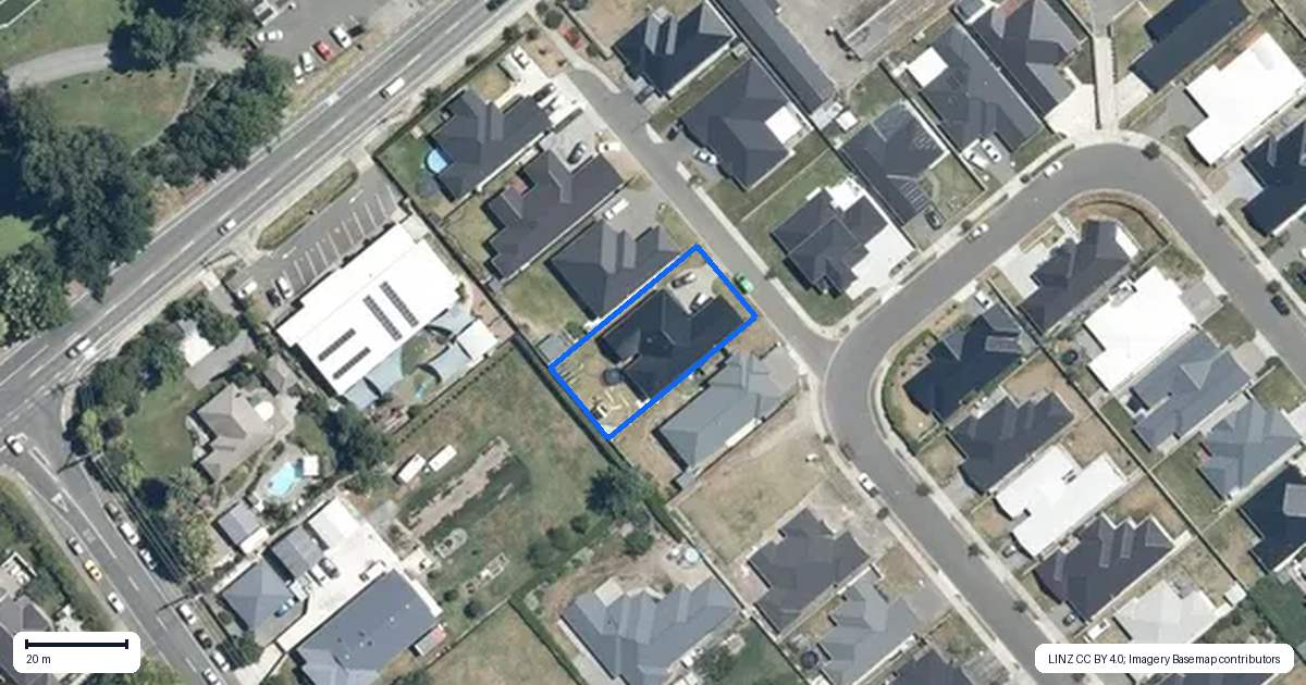 Property context map for 3 Grenside Lane, Mahora, Hastings