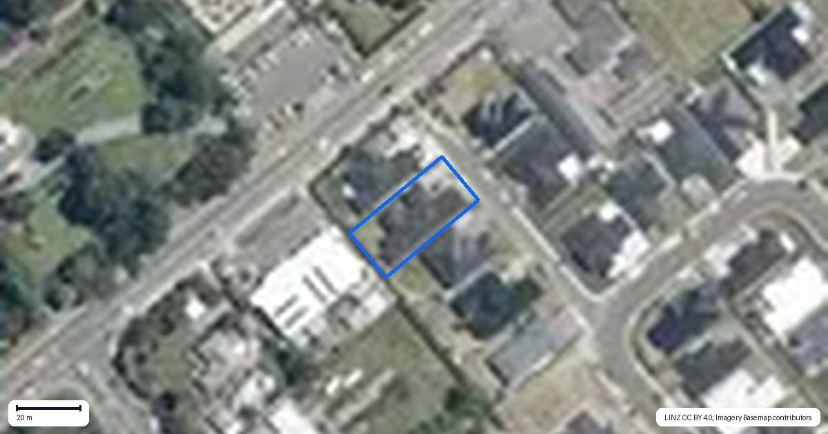 Property context map for 7 Grenside Lane, Mahora, Hastings