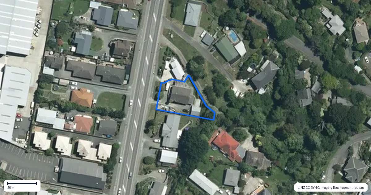 Property context map for 205 Annesbrook Drive, Wakatu, Nelson