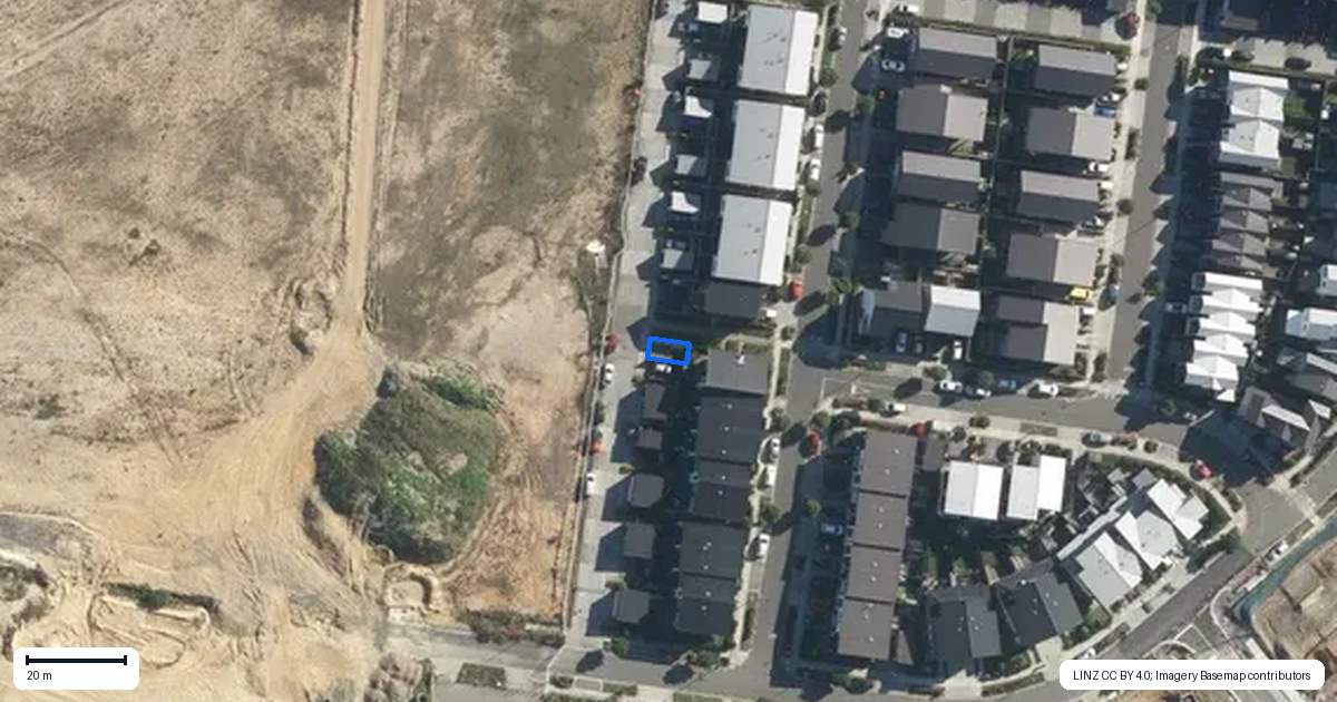 Property context map for 20 Pukewhero Rise, Westgate, Auckland