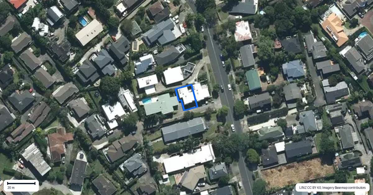 Property context map for 19B Ashby Avenue, Saint Heliers, Auckland