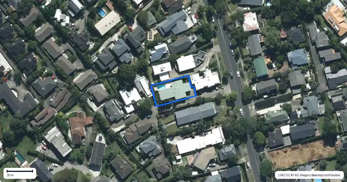Property context map for 19 Ashby Avenue, Saint Heliers, Auckland