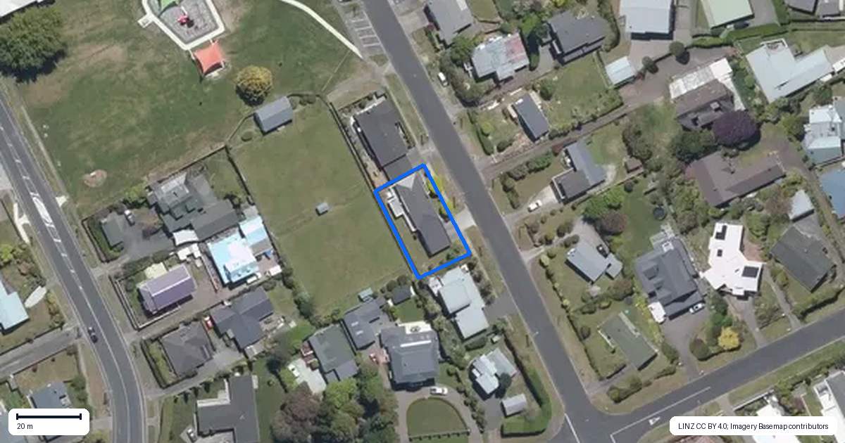 Property context map for 5B Rokino Road, Taupo