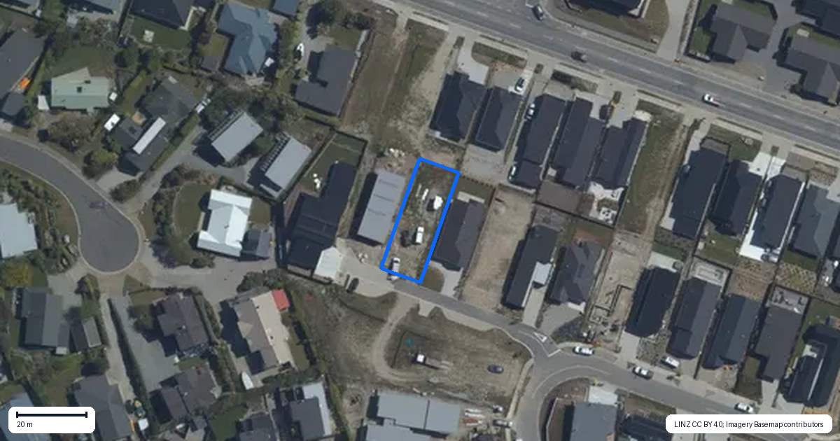 Property context map for 8 Dow Close, Wanaka