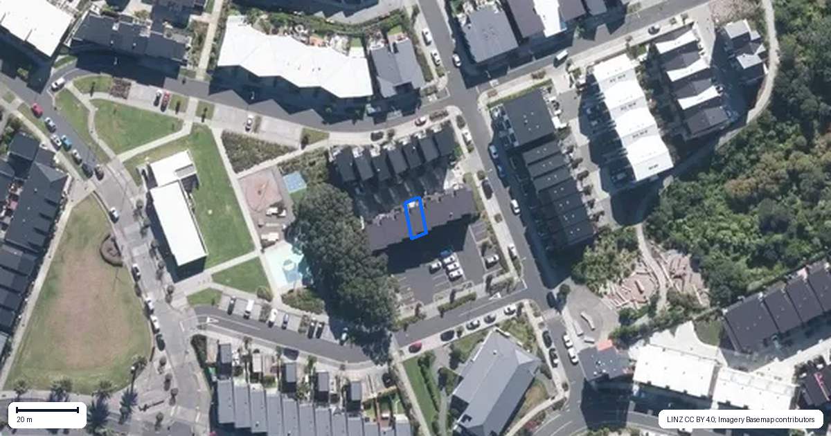 Property context map for 8 Mayfly Lane, Hobsonville, Auckland