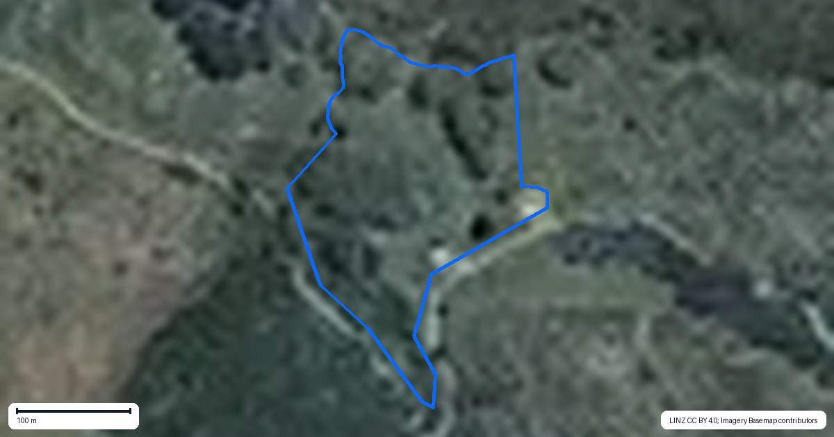Property context map for 619 Kirikau Valley Road, Kirikau, Taumarunui