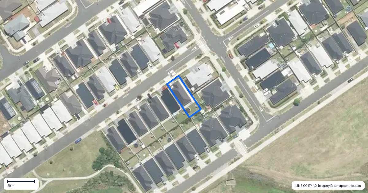 Property context map for 63 Koropupu Street, Pukekohe