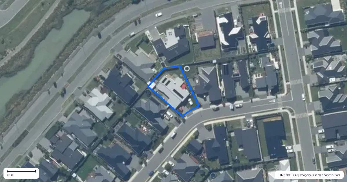 Property context map for 8 Trainor Street, Lincoln