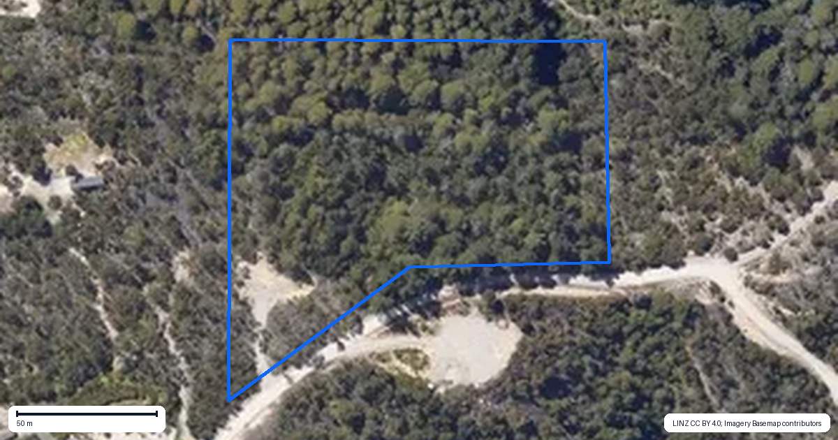 Property context map for 366A Kaiteriteri-Sandy Bay Road, Kaiteriteri, Motueka