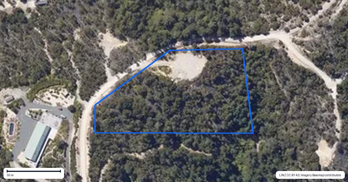 Property context map for 366B Kaiteriteri-Sandy Bay Road, Kaiteriteri, Motueka